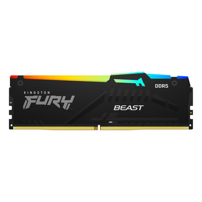 Memoria RAM Kingston Fury Beast 16GB DDR5-6400 MHz PC5-51200 CL32 1RX8 1.4V