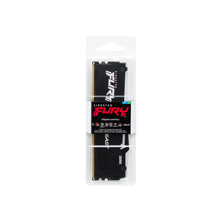 Memoria RAM Kingston Fury Beast 16GB DDR5-6400 MHz PC5-51200 CL32 1RX8 1.4V - Achorao