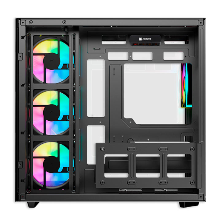 Case Antryx FX 800 BLACK, Infinity ARGB FAN X4, USB Tipo-C - Achorao