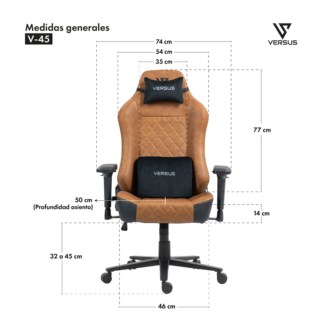 Silla gamer Versus V-45, Edición Limitada - Achorao