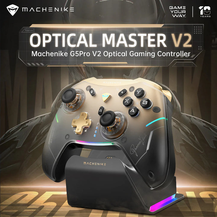 Gamepad Machenike G5 Pro Flagship,color gold, PC, MAC y Android