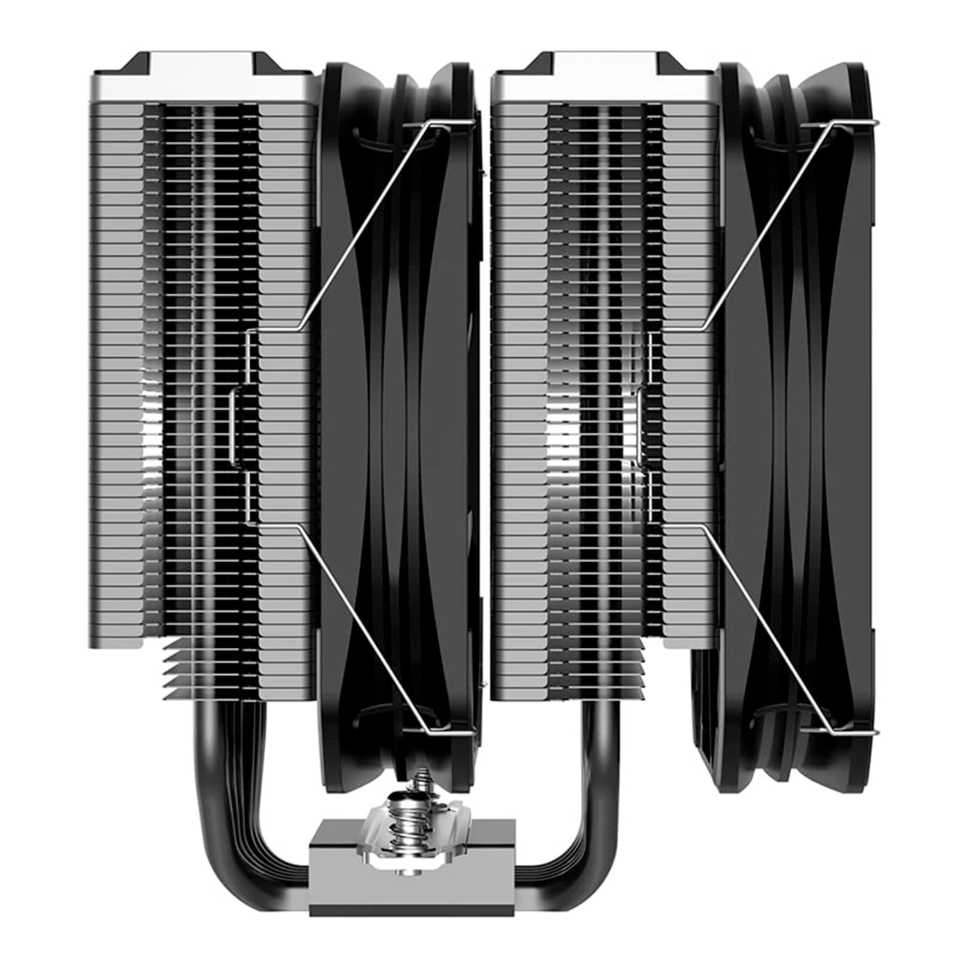 Fan-Cooler Dual Para CPU PCCOOLER G6 BK, 260W, 4-Pin PWM, 12V - Achorao