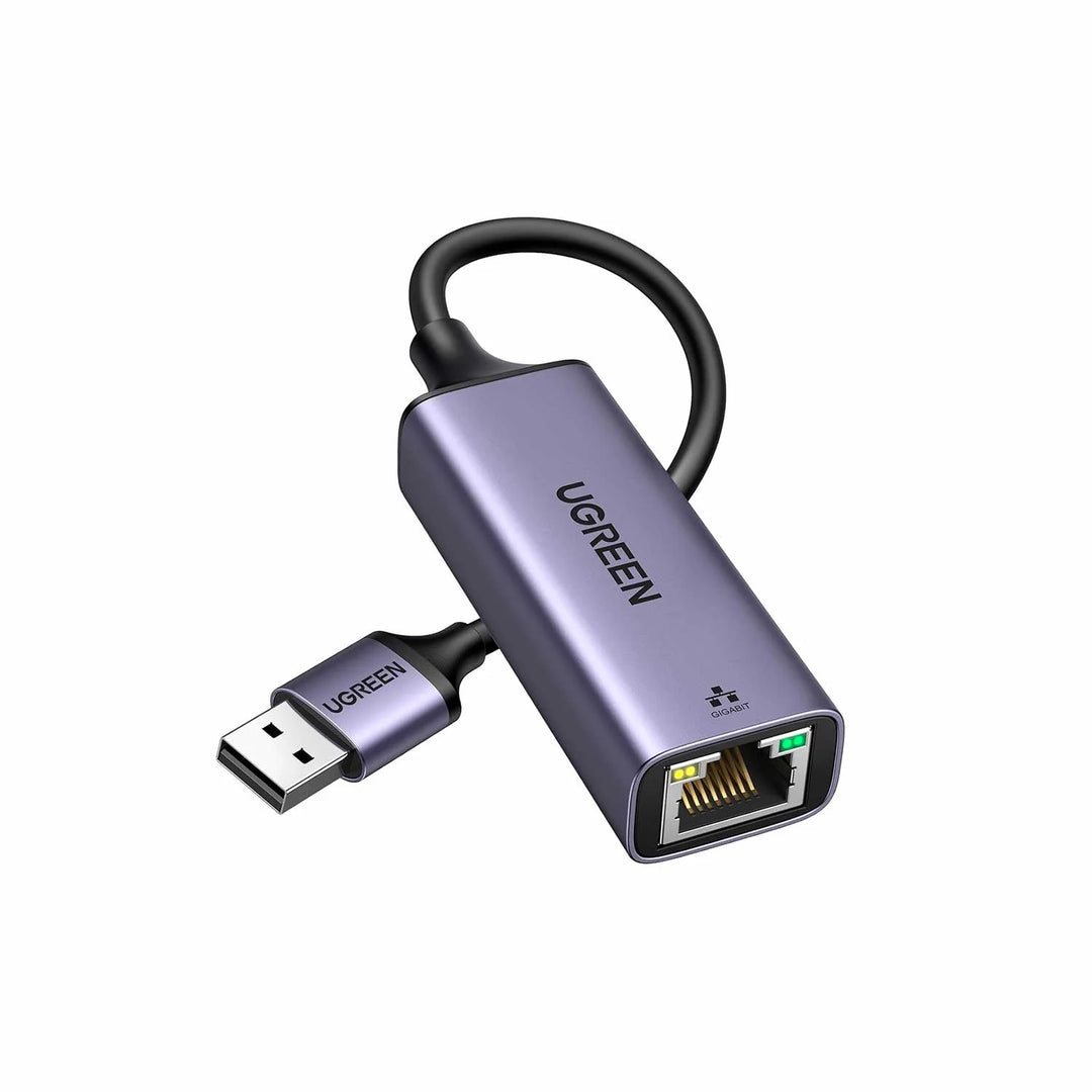 UGREEN USB to RJ45 Ethernet Adapter Aluminum Case (Space Gray) CM209 50922
