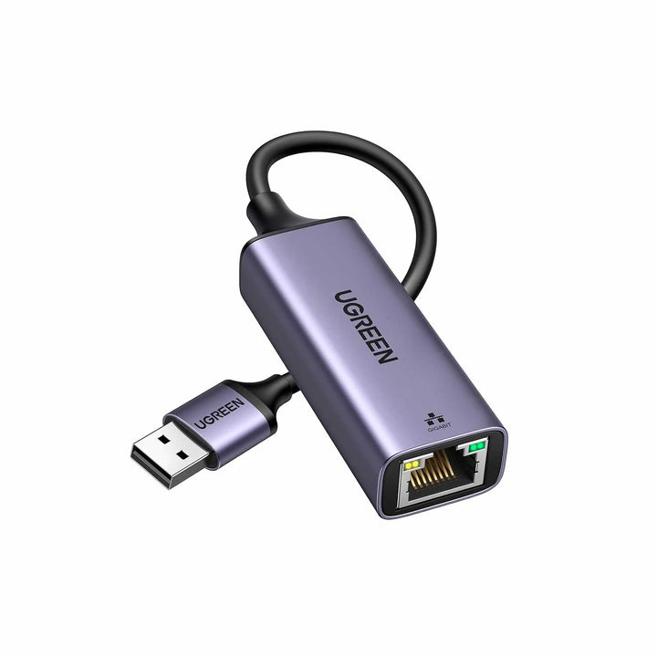 UGREEN USB to RJ45 Ethernet Adapter Aluminum Case (Space Gray) CM209 50922