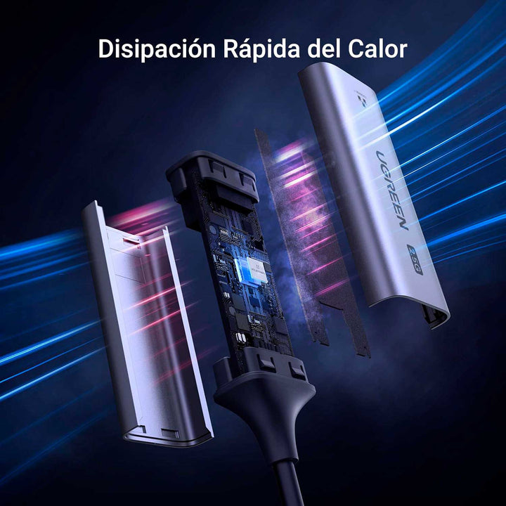 Adaptador UGREEN USB-C a RJ45 2.5G Ethernet CM648