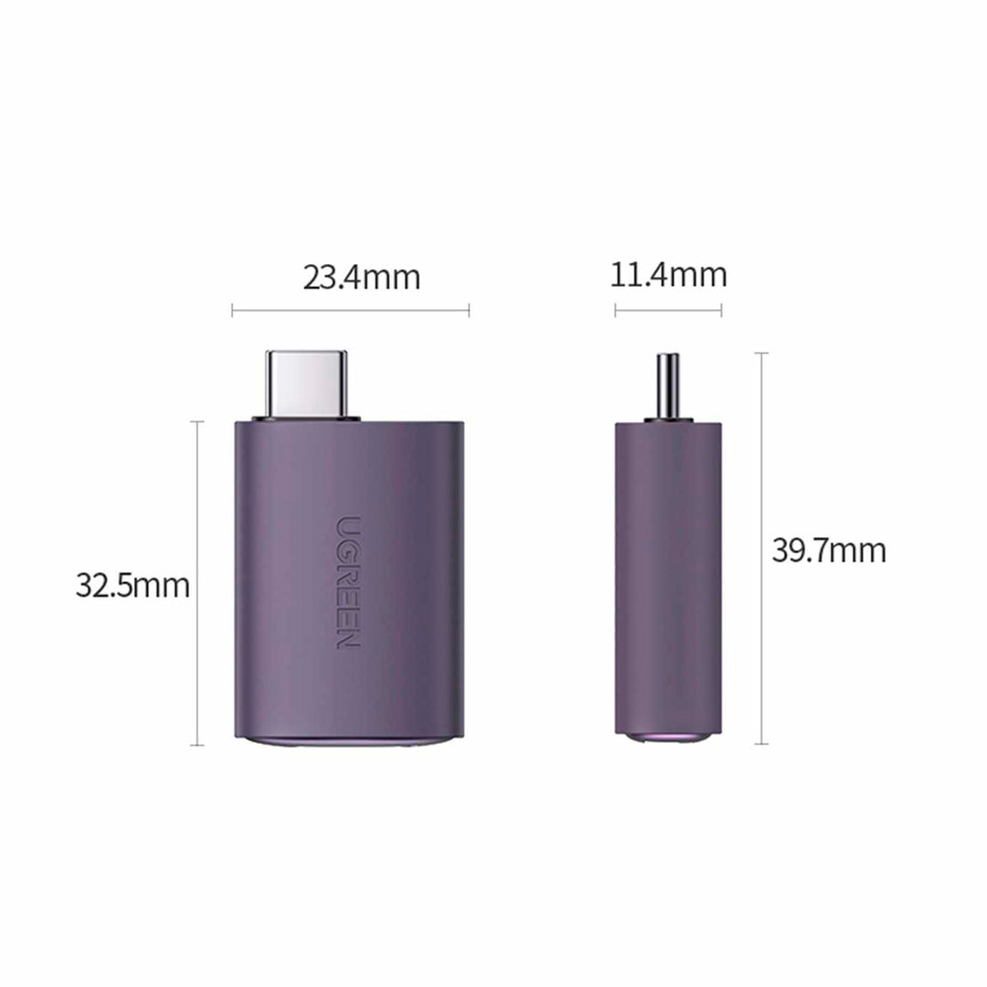 Adaptador Ugreen USB-C a HDMI 4K 60Hz US320, color gray