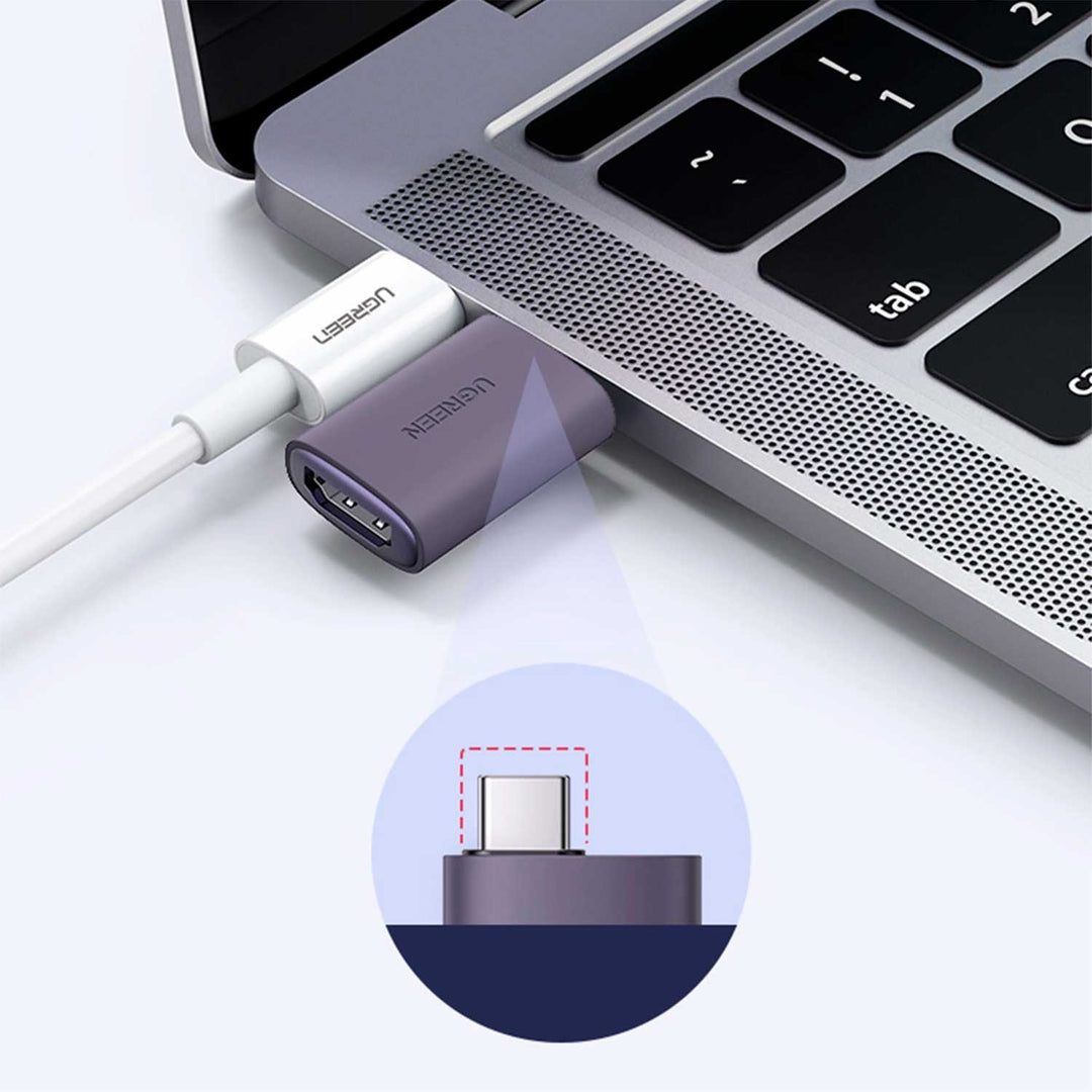 Adaptador Ugreen USB-C a HDMI 4K 60Hz US320, color gray