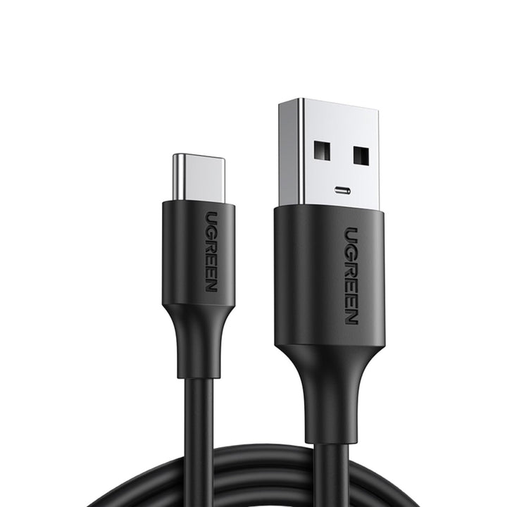 Cable UGREEN USB-A 2.0 a USB-C Niquelado (Negro) US287