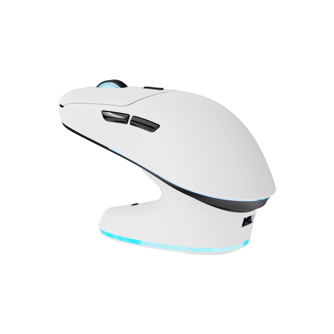Mouse gamer inalámbrico Thunderobot ML7, 12k dpi, color blanco