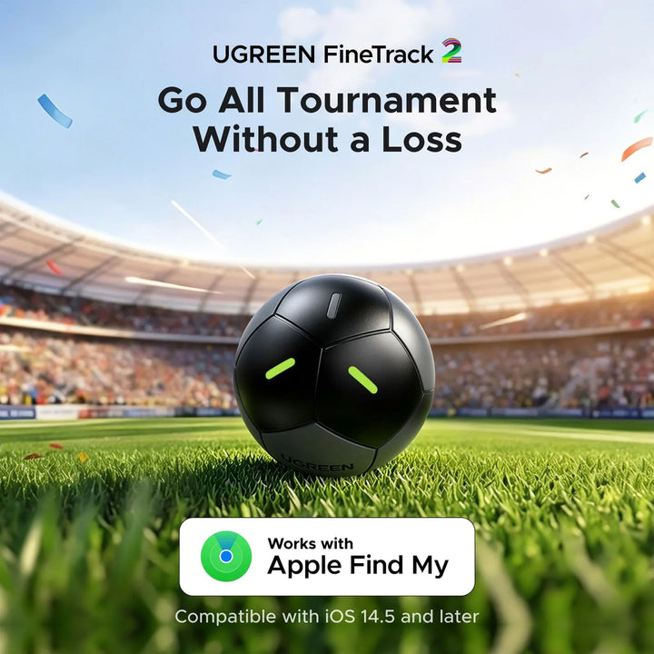 Localizador Inteligente UGREEN FineTrack 2, 1 Unidad, Compatible con Apple, Modelo FT309, PN 95020