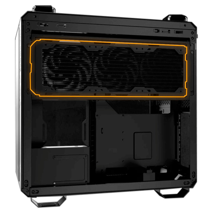 Case ASUS TUF Gaming GT502 ARGB Doble Cámara Cristal Templado Negro