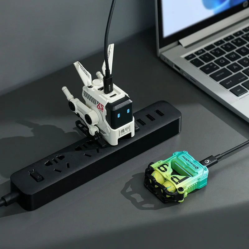 Cargador rápido GravaStar ALPHA65 65W US PLUG - Achorao
