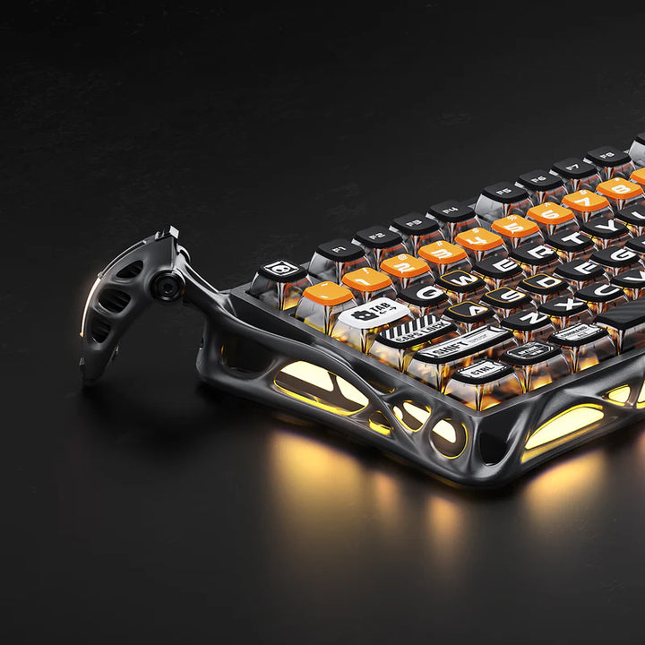 Teclado mecánico gamer Gravastar Mercury K1 Pro, inalámbrico - Achorao