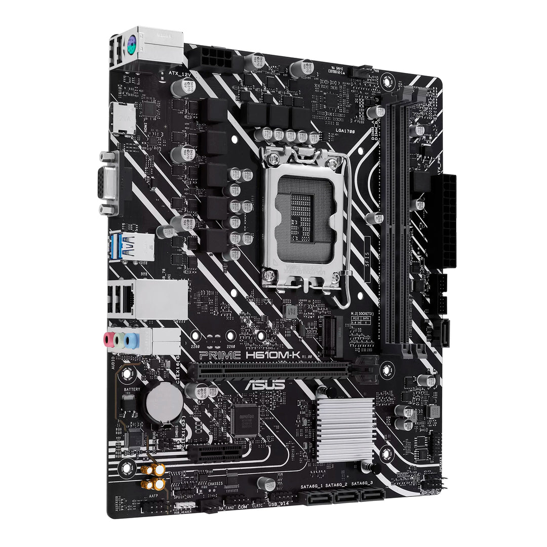 Placa Madre ASUS PRIME H610M-K LGA1700 DDR5 - Achorao