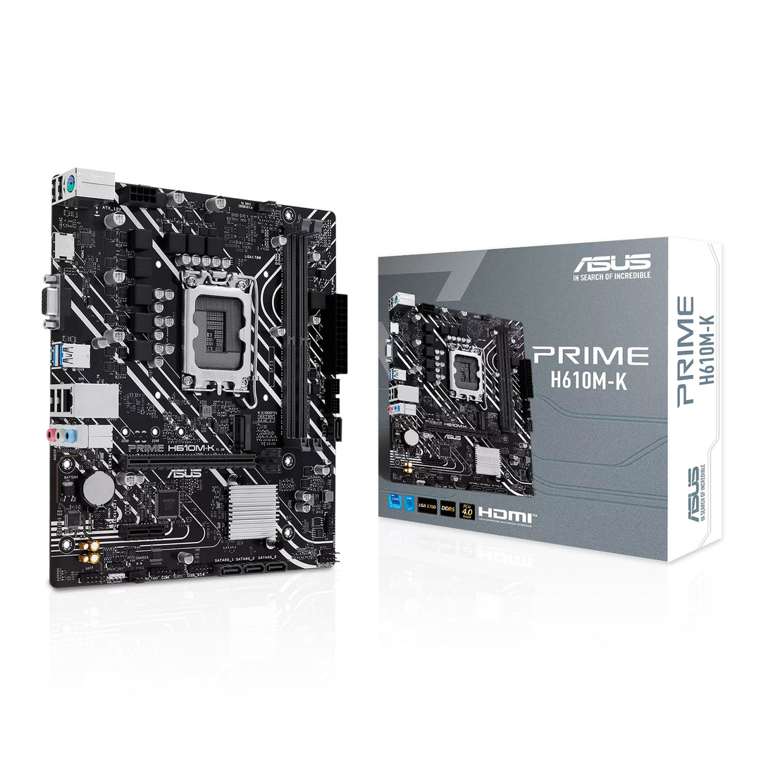 Placa Madre ASUS PRIME H610M-K LGA1700 DDR5 - Achorao