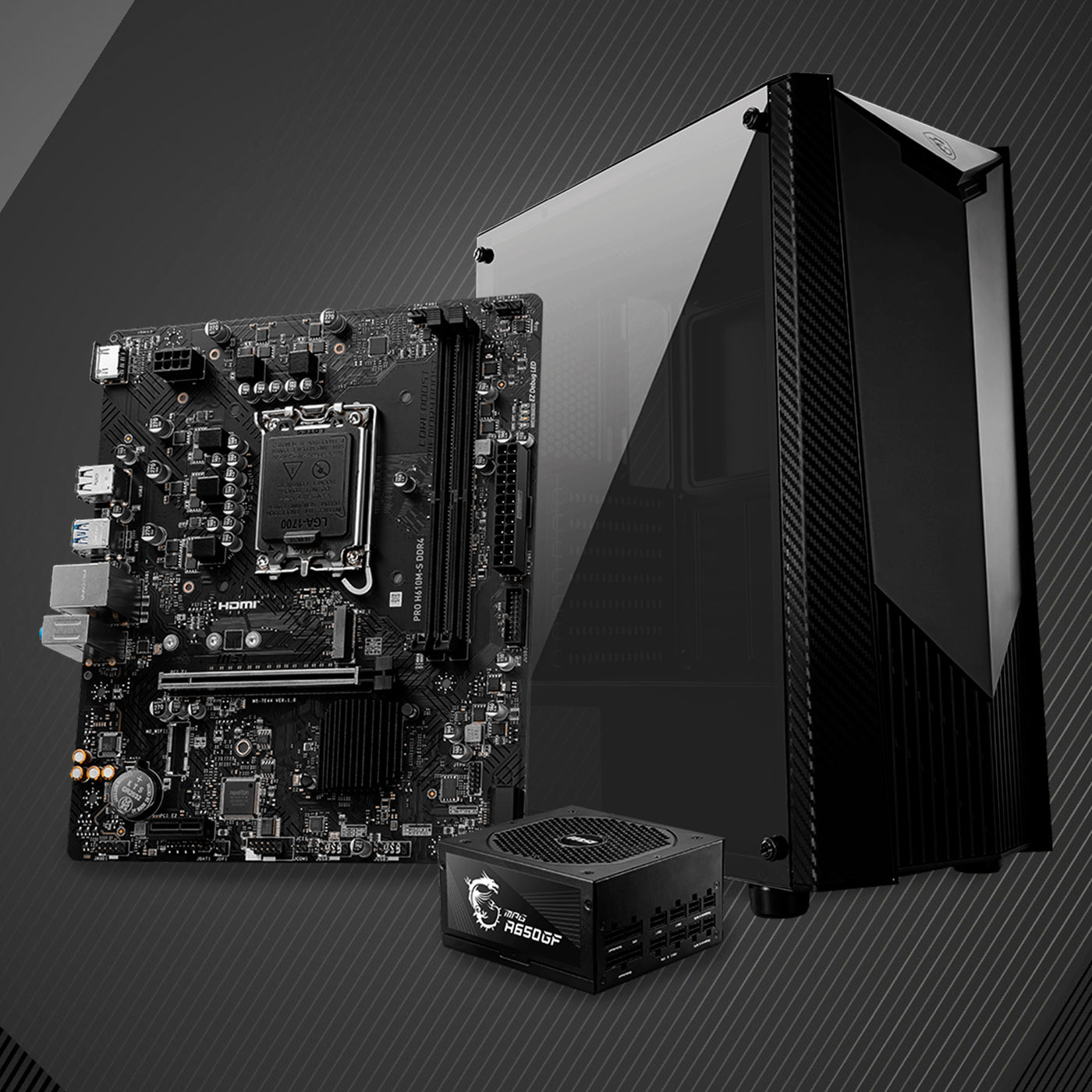 Motherboard MSI PRO H610M-S S/V/L DDR4 - Achorao