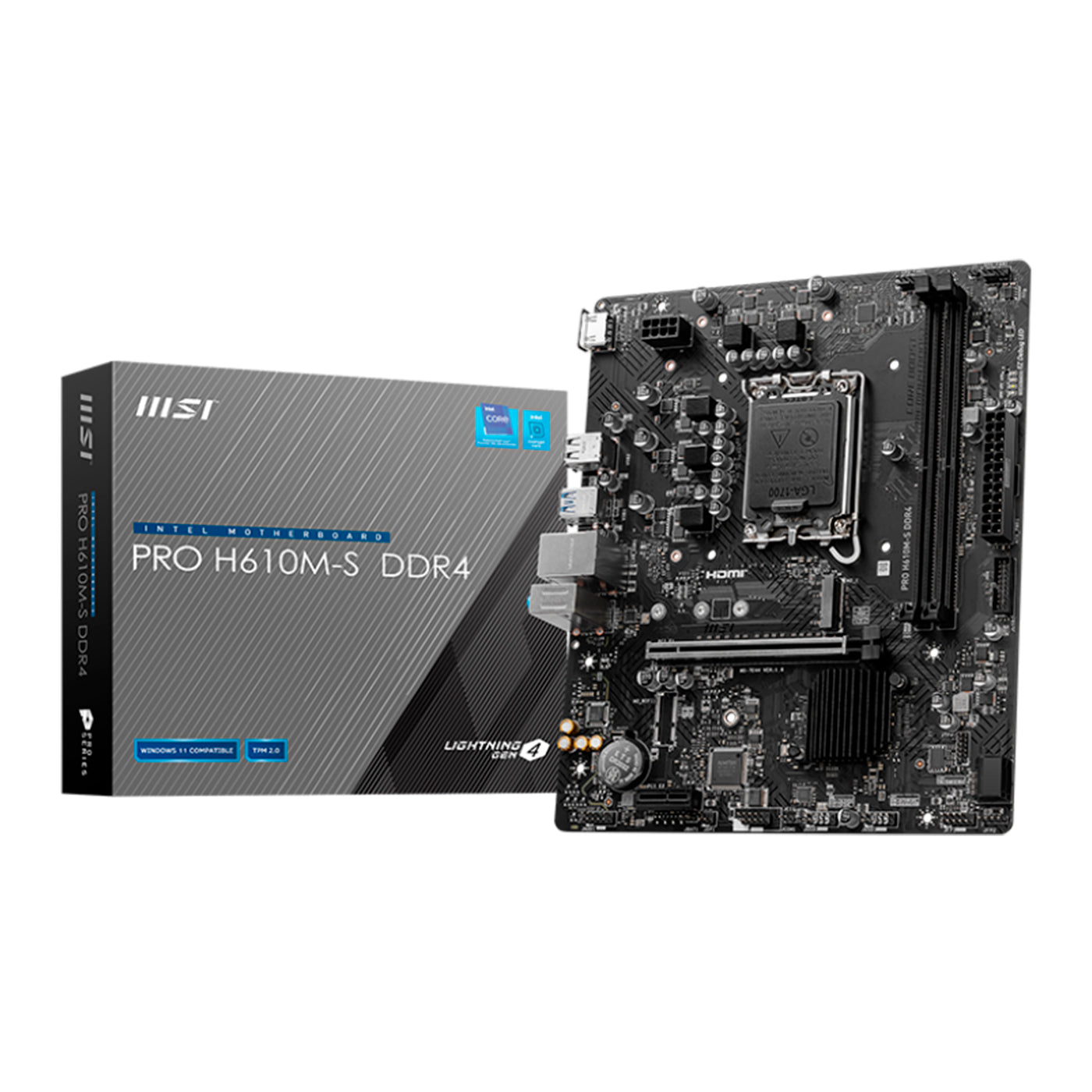 Motherboard MSI PRO H610M-S S/V/L DDR4 - Achorao