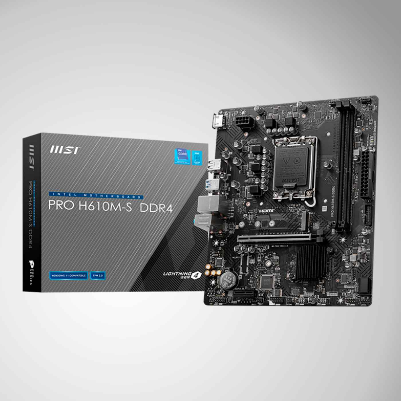 Motherboard MSI PRO H610M-S S/V/L DDR4 - Achorao