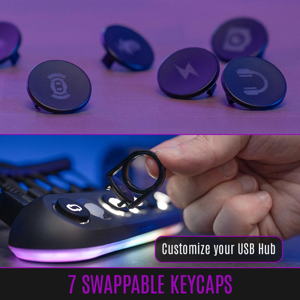Hub Streamplify HUB DECK5-RGB - Achorao