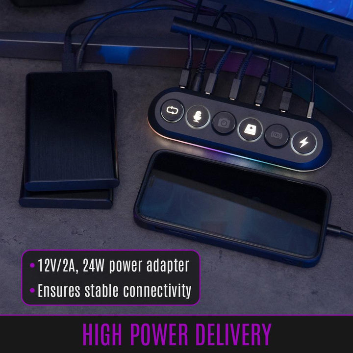 Hub Streamplify HUB DECK5-RGB - Achorao