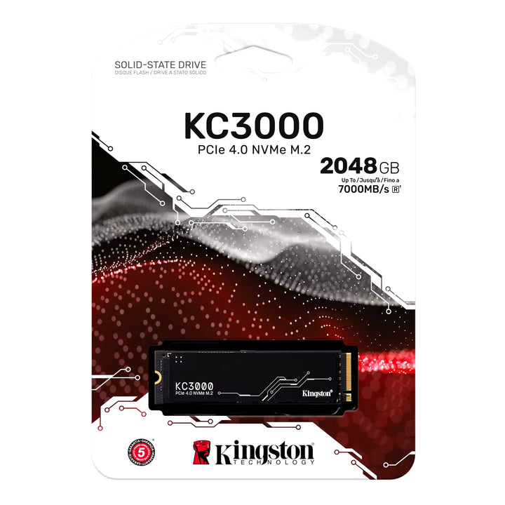 Unidad en estado solido Kingston KC3000 M.2 2280 PCIe Gen 4.0 NVMe - Achorao