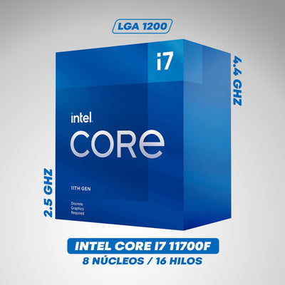 Procesador Intel Core I7 11700F 2.50 GHZ/4.90 GHZ / 16MB LGA1200
