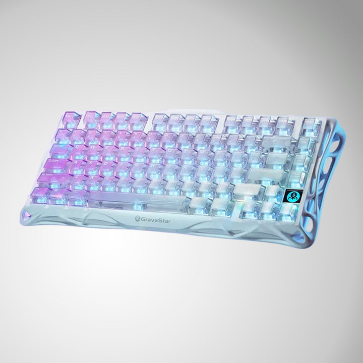 Teclado mecánico gamer GravaStar MERCURY K1 LITE Inalámbrico Ingles