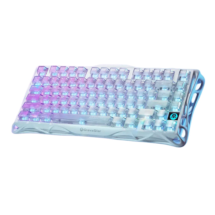 Teclado mecánico gamer GravaStar MERCURY K1 LITE Inalámbrico Ingles