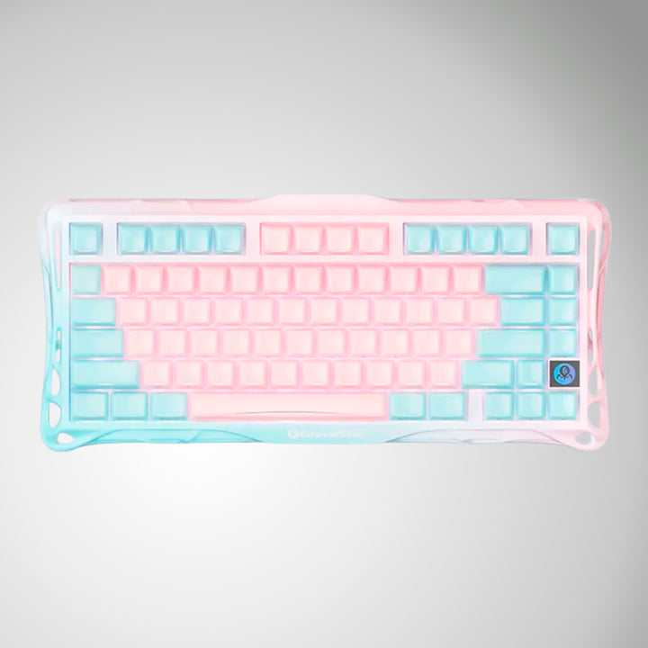 Teclado mecánico gamer GravaStar MERCURY K1 LITE Inalámbrico Ingles