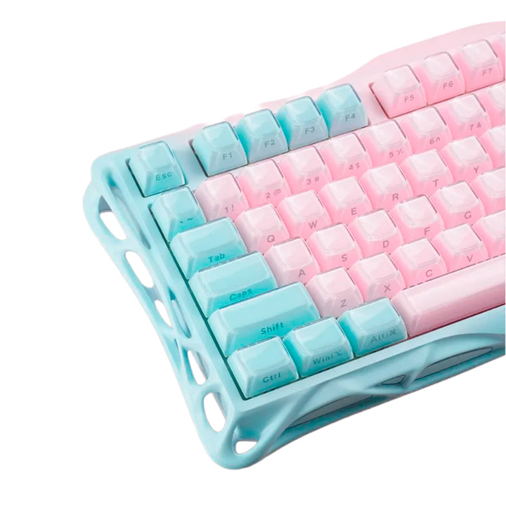 Teclado mecánico gamer GravaStar MERCURY K1 LITE Inalámbrico Ingles