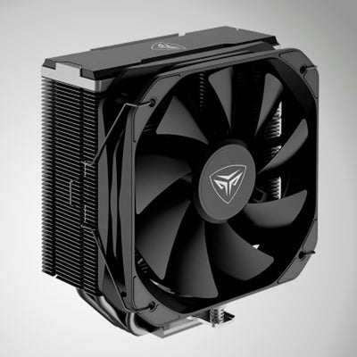 Fan Cooler Para CPU PcCooler K4 BK Challenger 130mm 240W 4-Pin 12VDC