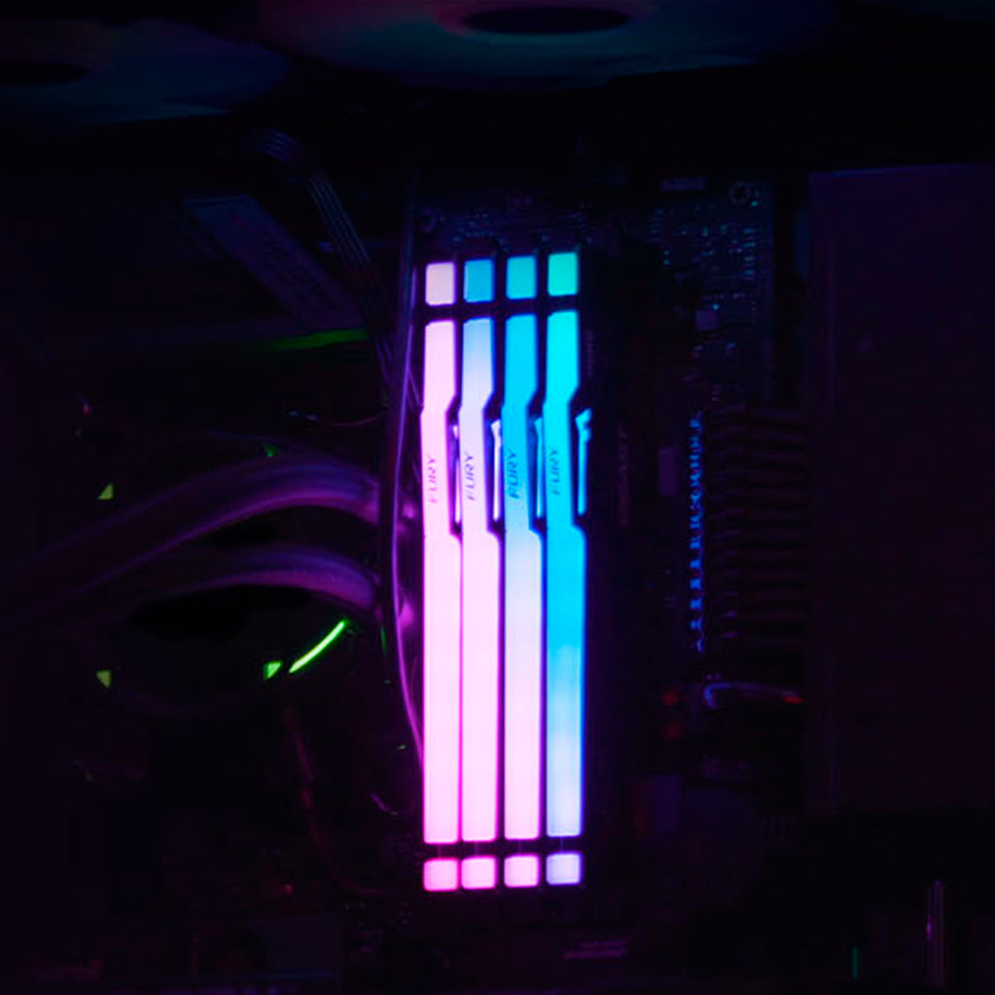 Memoria RAM Kingston Fury Beast 16GB DDR5-6400 MHz PC5-51200 CL32 1RX8 1.4V