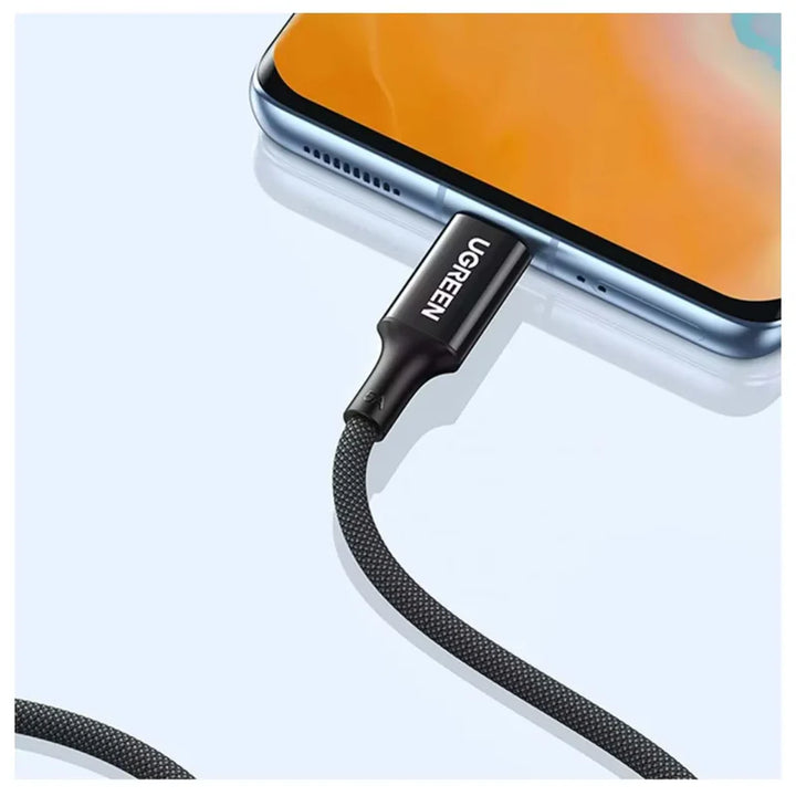Cable de carga UGREEN 3A Tipo C a C 60W L501 Black