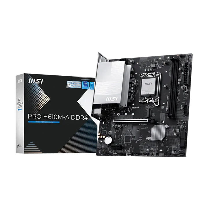 Placa madre MSI PRO H610M-A DDR4 para Intel LGA 1700 (mATX) - Achorao