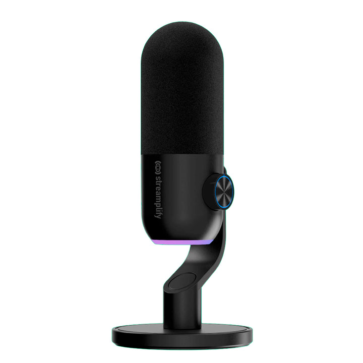 Micrófono Streamplify MIC MINI-48, cableado, RGB - Achorao