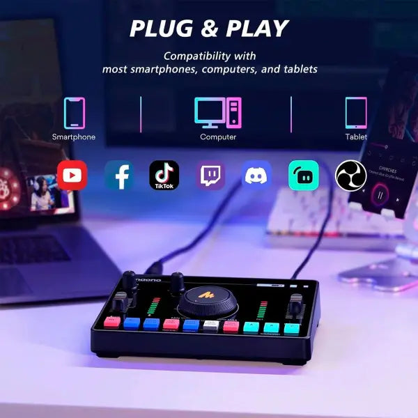 Interfaz de audio Maono AMC2 NEO - Achorao