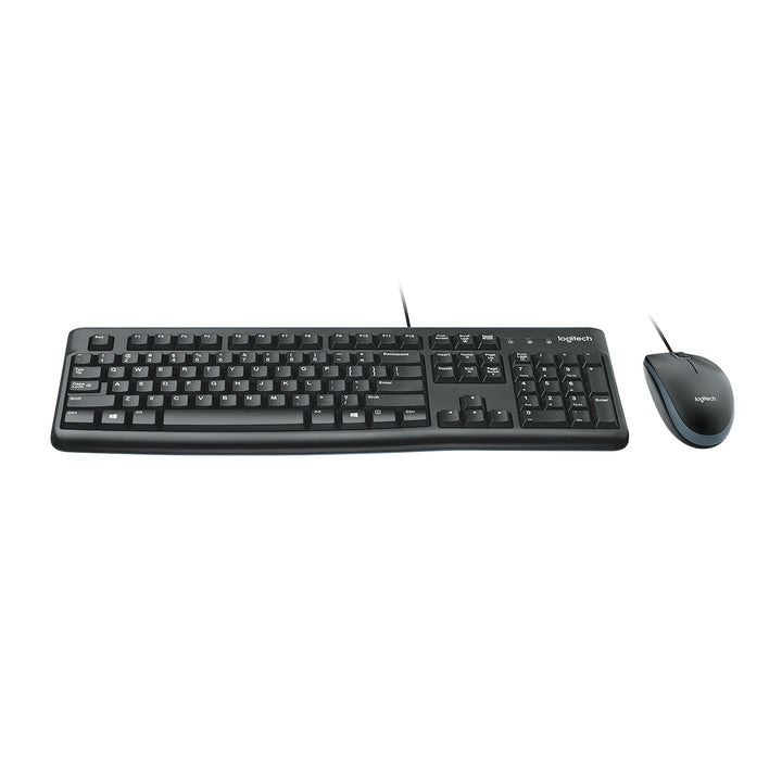 Combo teclado y mouse Logitech MK120, antisalpicaduras DEMO - Achorao