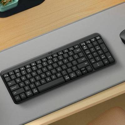 Teclado Logitech MK250 Compact Bluetooth® Wireless Combo SP Grafito - Achorao