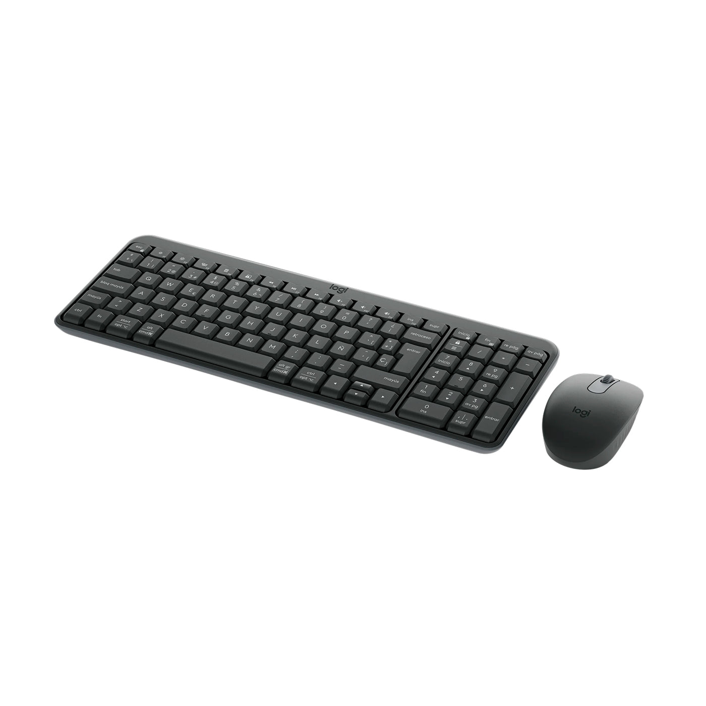 Teclado Logitech MK250 Compact Bluetooth® Wireless Combo SP Grafito - Achorao