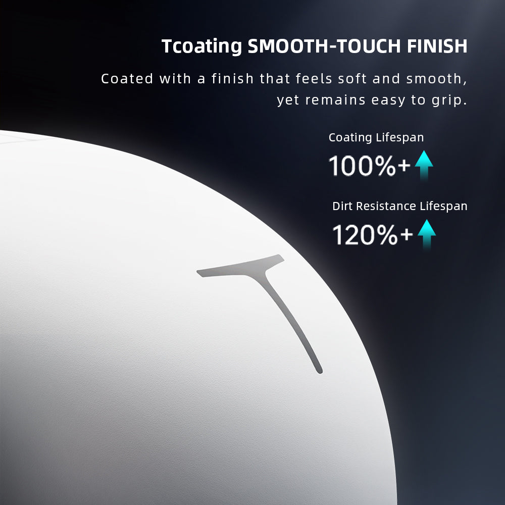 Mouse gamer THUNDEROBOT ML9 mini Blanco