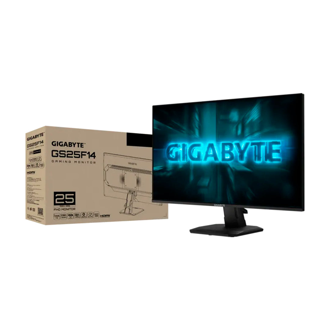 Monitor Gigabyte 25" GS25F14 FHD 144HZ 1ms, Edge