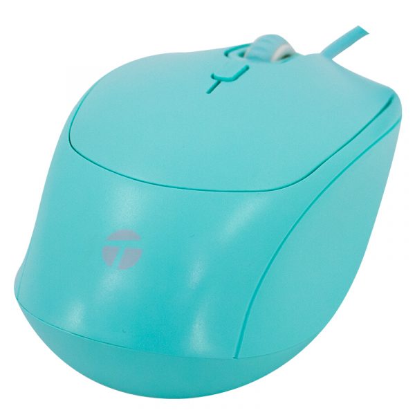 Mouse Óptico Teros TE-1227S, 800-1200-1600 DPI USB 4 Botones, Color Verde - Achorao