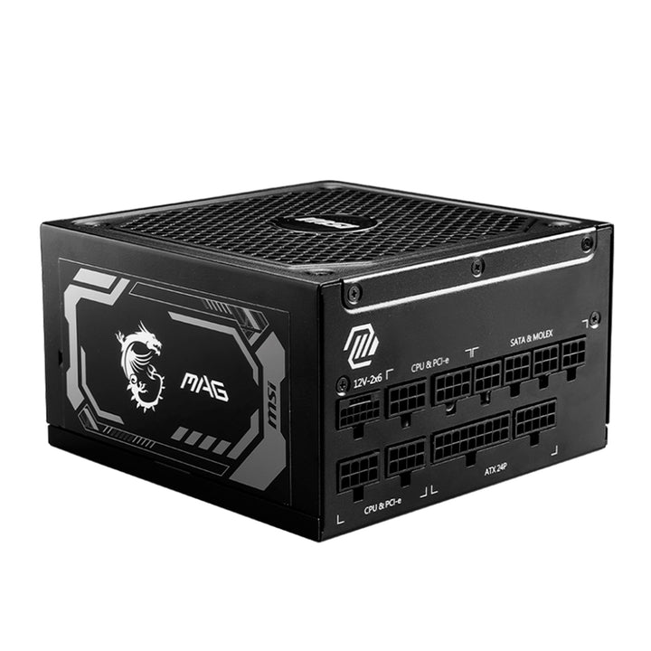 Fuente de poder MSI MAG A1250GL, 1250 W, 80 Plus Gold, ATX - Achorao