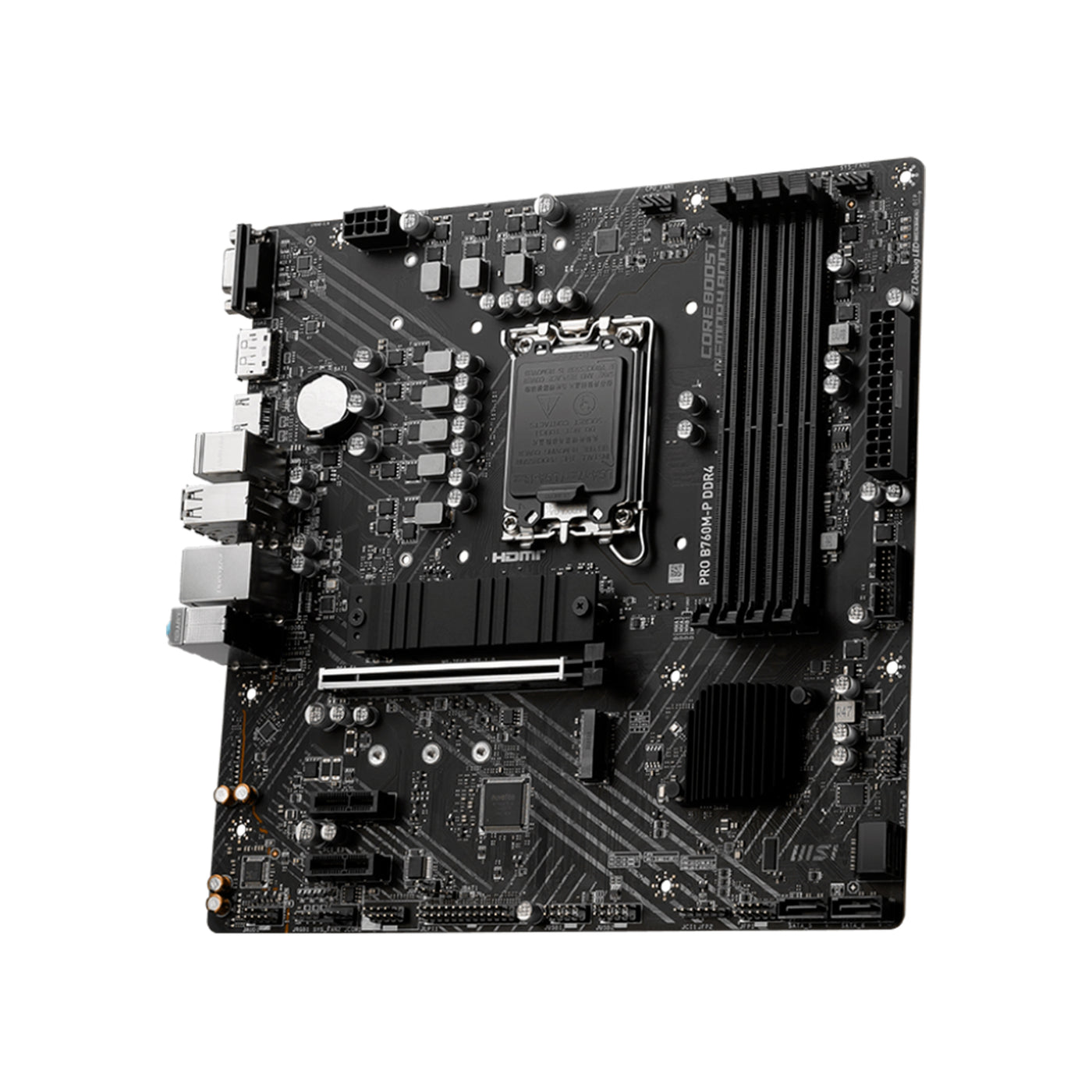 Motherboard MSI PRO B760M-P DDR4, Chipset intel B760, LGA1700, HDMI, DP, VGA, mATX - Achorao