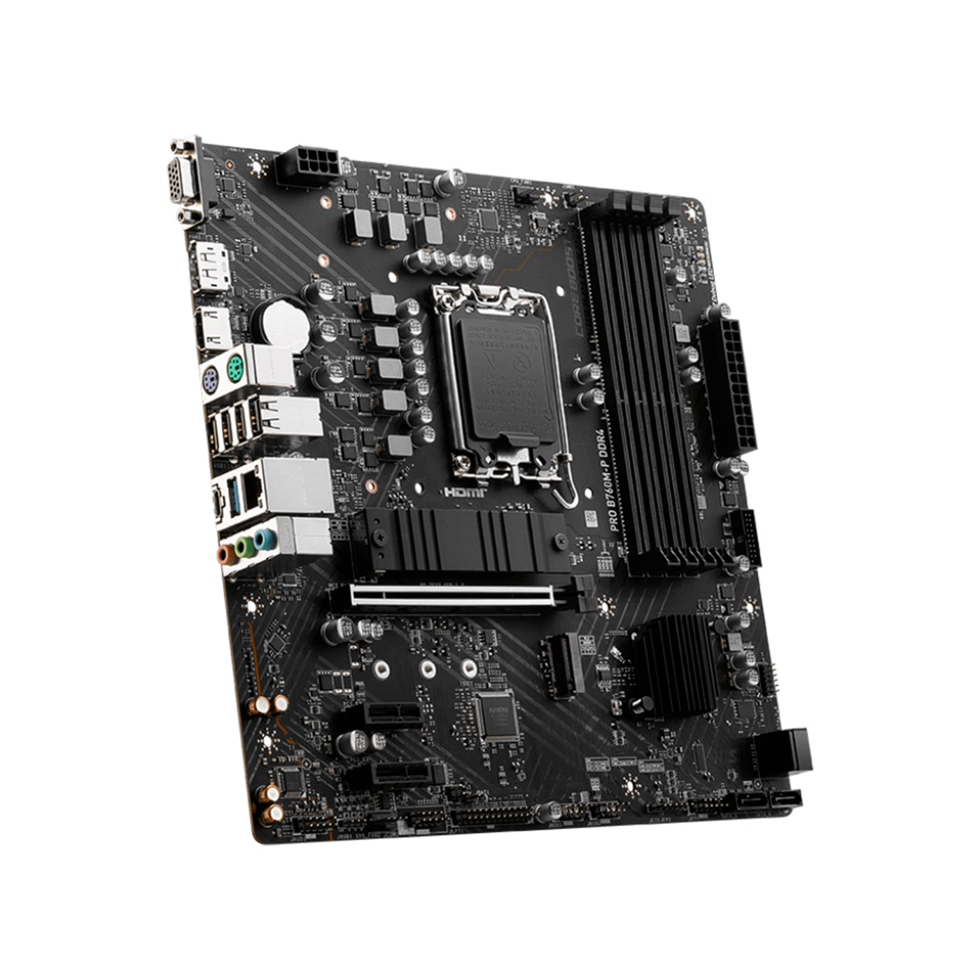Motherboard MSI PRO B760M-P DDR4, Chipset intel B760, LGA1700, HDMI, DP, VGA, mATX - Achorao