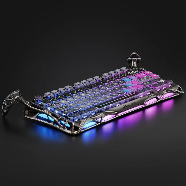 Teclado mecánico gamer Gravastar Mercury K1 Pro, inalámbrico - Achorao