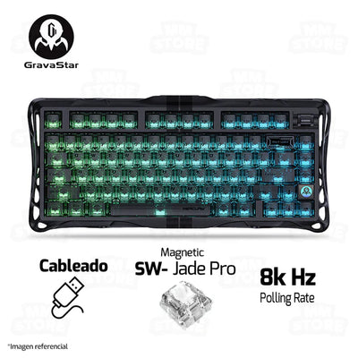 Teclado GravarStar Mercury V75 HE Cableado Ingles - Achorao