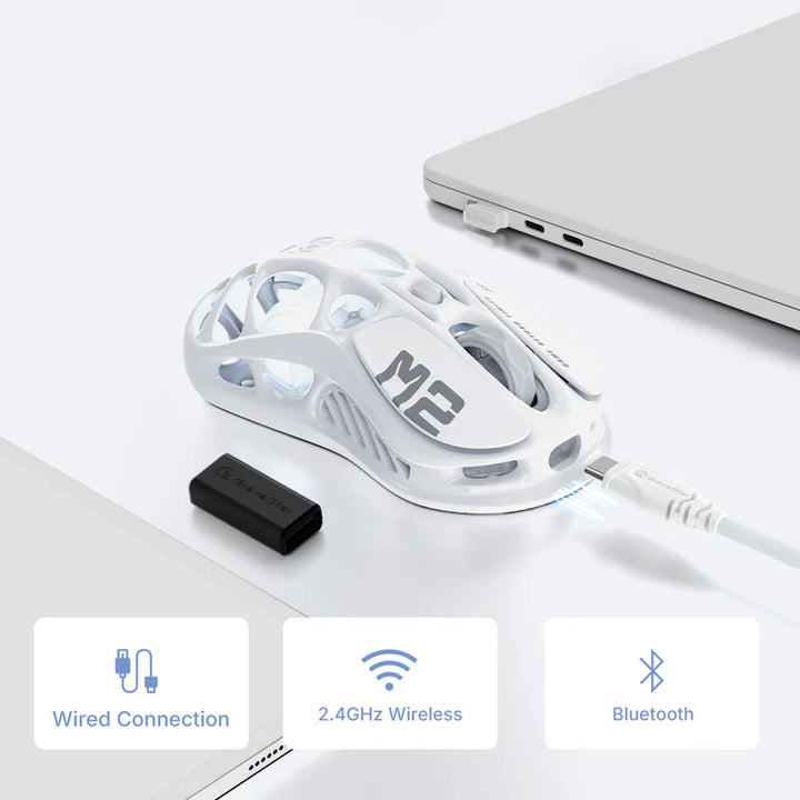 Mouse Gravastar Mercury M2 Inalambrica Opaline