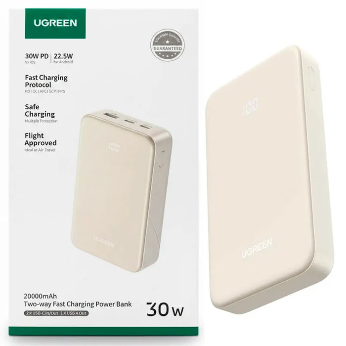 Power Bank UGREEN 30W Two-way Fast Charging PB531 - Achorao