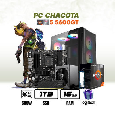CPU Chacota AMD Ryzen 5 5600GT | VEGA 7 | 1TB SSD | 16GB DDR4 #S3122
